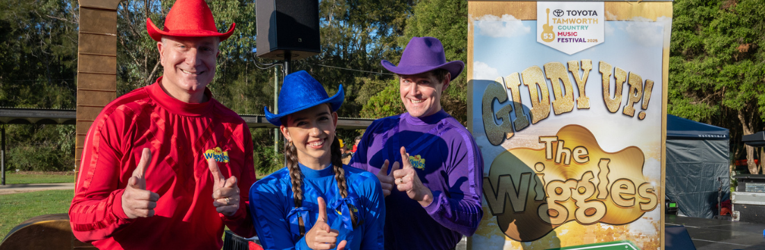 The Wiggles will perform two shows in Tamworth on January 21.